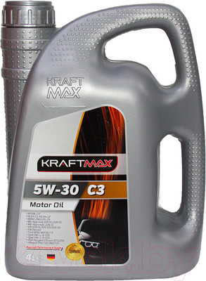 Моторное масло KraftMax 5W30 C3 DPF / KM607/4 (4л)