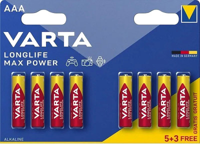 Комплект батареек Varta MAX T. AAA BLI 8 / 04703101428