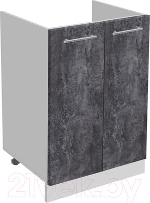 Шкаф под мойку Артём-Мебель 600мм СН-114.21 (бетон спаркс)