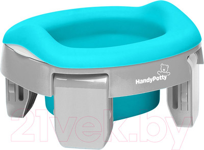 Дорожный горшок Roxy-Kids HandyPotty / HP-255G (серый)