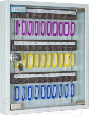 Ключница металлическая Меткон КЛ-30С б