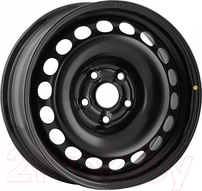 Штампованный диск Trebl X40020 16x6.5" 5x114.3мм DIA 67.1мм ET 35мм Black