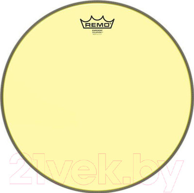 Пластик для барабана Remo BE-0314-CT-YE