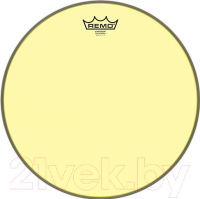 Пластик для барабана Remo BE-0313-CT-YE