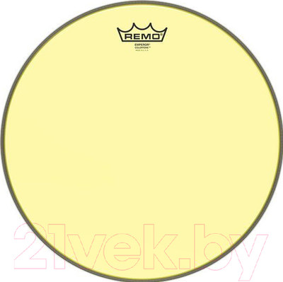 Пластик для барабана Remo BE-0312-CT-YE