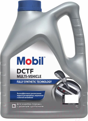 Трансмиссионное масло Mobil DCTF Multi-Vehicle / 156315 (4л)