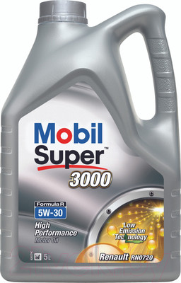 Моторное масло Mobil Super 3000 Formula R 5W30 / 154126 (5л)