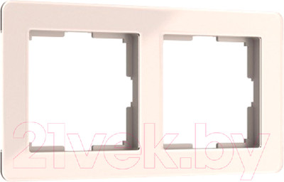 Рамка для выключателей и розеток Werkel Acrylic W0022743 (айвори)