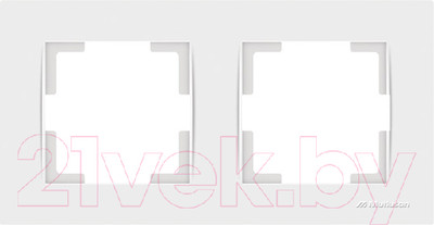 Рамка для выключателей и розеток Mutlusan 2220-800-1201 (белый)