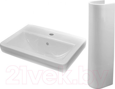 Умывальник Керамин Милан 55 (с пьедесталом)