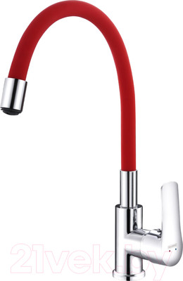 Смеситель Ekko by Maxonor MN70112-6 (красный/хром)