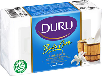 Мыло твердое Duru Bodycare Банное Молочные протеины (140г)