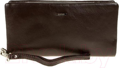 Портмоне Poshete 848-7M-5581-DBW (коричневый)