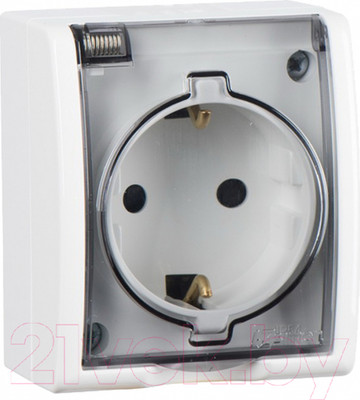 Розетка Simon 1594432-030 (белый)
