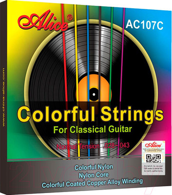 Струны для акустической гитары Alice AC107C-N