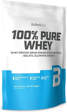 Протеин BioTechUSA 100% Pure Whey (454г, печенье-крем)