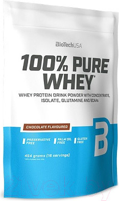 Протеин BioTechUSA 100% Pure Whey (454г, шоколад)