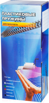Пружины для переплета Office Kit 6мм / BP2140 (100шт, прозрачный)