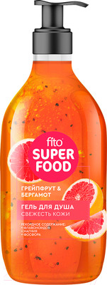 Гель для душа Fito Косметик Fito Superfood Свежесть кожи (520мл)