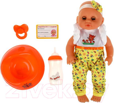 Кукла с аксессуарами Карапуз Три кота / Y25AN-3C-RU