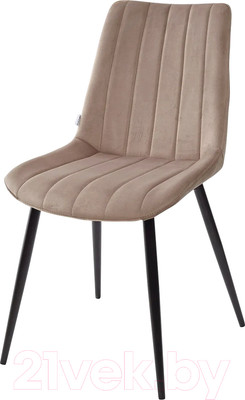 Стул M-City Flip / UDC8185G10874 (бежевый велюр G108-74)