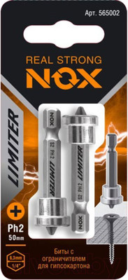 Набор бит Nox Limiter E6.3 Ph2-50 / 565002 (2шт)