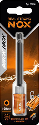 Держатель бит Nox Quick Lock E6.3 100 / 350501