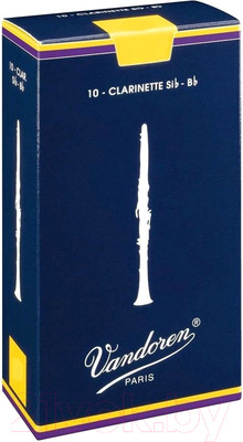 Набор тростей для кларнета Vandoren CR1015 (10шт)