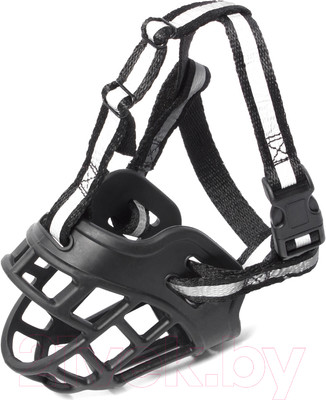 Намордник для собак Triol Силиконовый с нейлоновым ремешком №6 / 11581006