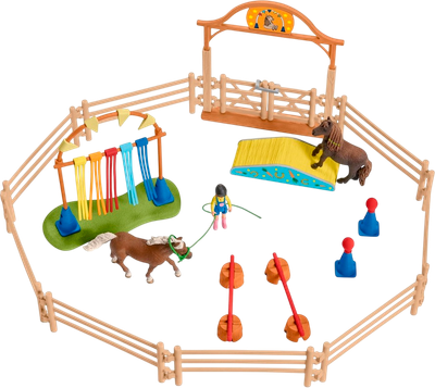 Игровой набор Schleich Спортивная тренировка для пони / 42481