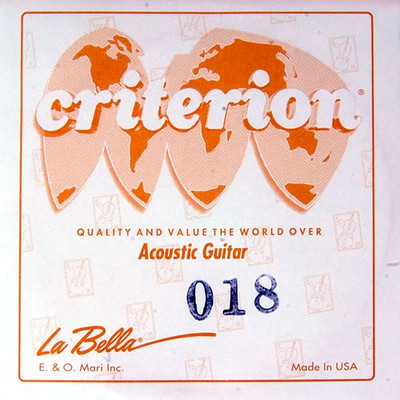 Струна для акустической гитары La Bella CGW018