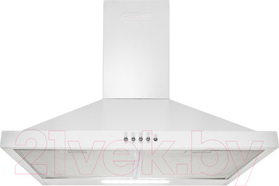 Вытяжка купольная Germes Piramida (60, белый)