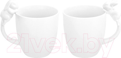 Набор кружек Elan Gallery Кролики / 950231