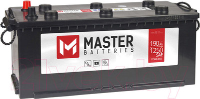 Автомобильный аккумулятор Master Batteries R+ (190 А/ч)