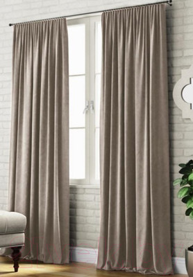 Комплект штор Nivasan Бархат 3 на ленте (145x270)