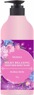Гель для душа Deoproce Milky Relaxing Perfumed Body Wash Floral Musk (750г)