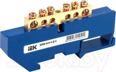 Шина нулевая IEK YNN10-69-6D-K07