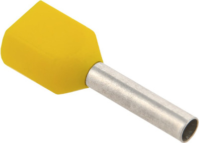 Набор гильз для кабеля IEK UTE10-D2-3-100 (100шт, желтый)
