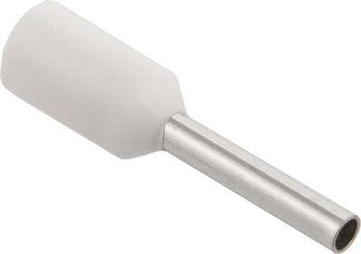 Набор гильз для кабеля IEK UTE10-D2-1-100 (100шт, белый)