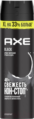 Дезодорант-спрей Axe Блэк  (200мл)