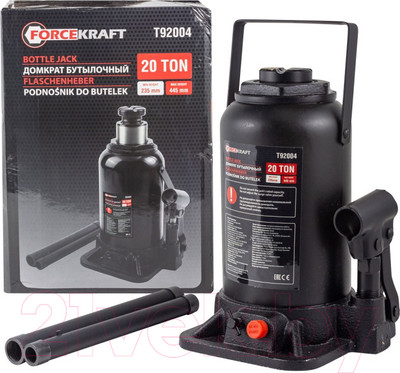 Бутылочный домкрат ForceKraft FK-T92004 (51357)