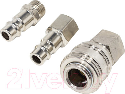 Набор штуцеров пневматических ForceKraft 1/4" FK-SE14-3