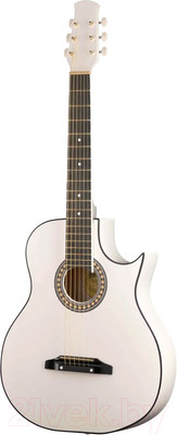 Акустическая гитара Ижевский завод Т.И.М. 31CW (белый)