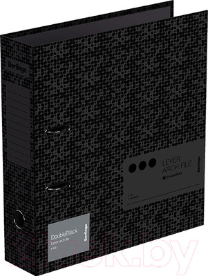 Папка-регистратор Berlingo DoubleBlack / AMl80501 (черный)