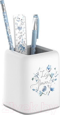 Настольный набор Erich Krause Forte Frozen Beauty / 55432 (белый/серый)