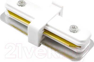 Коннектор для шинопровода JAZZway I-образный PTR CI-WH / 5010765