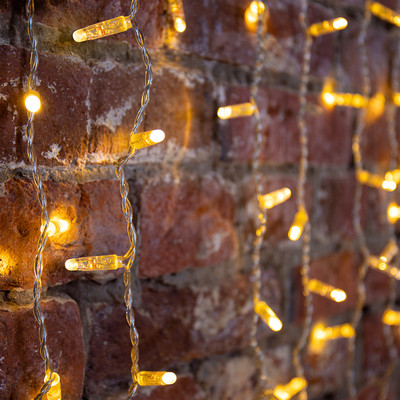 Световой занавес Neon-Night Дождь 235-316-6 (2x1.5м, теплый белый)