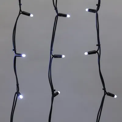 Светодиодная бахрома Neon-Night Айсикл 255-315 (5x0.7м, белый)