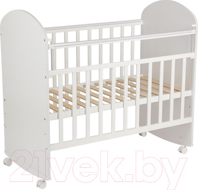 Детская кроватка Фея 701 / 0002549.9 (белый)