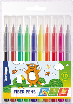 Фломастеры Berlingo Жил-был кот / WP00610 (10цв)